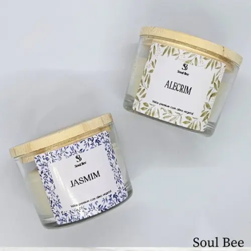 Vela Perfumada Coleção Essencial Alecrim - 150g