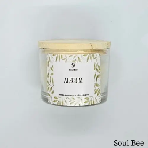 Vela Perfumada Coleção Essencial Alecrim - 150g