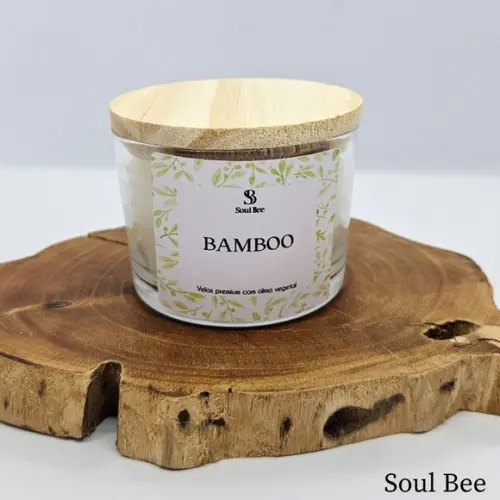 Vela Perfumada Coleção Essencial Bamboo - 150g