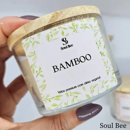 Vela Perfumada Coleção Essencial Bamboo - 150g