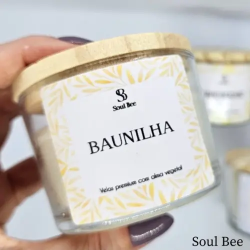Vela Perfumada Coleção Essencial Baunilha - 150g