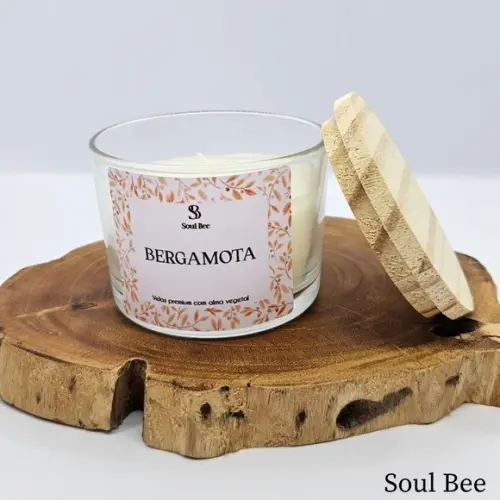 Vela Perfumada Coleção Essencial Bergamota - 150g