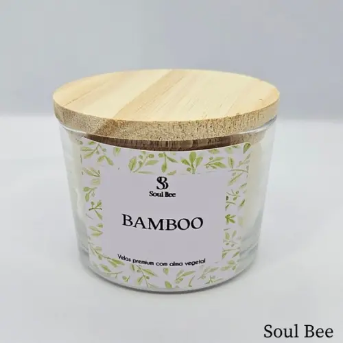Vela Perfumada Coleção Essencial Bamboo - 150g