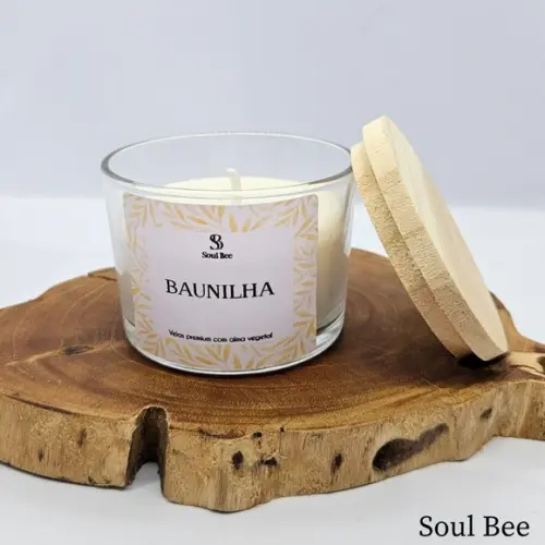 Vela Perfumada Coleção Essencial Baunilha - 150g