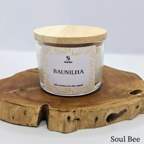 Vela Perfumada Coleção Essencial Baunilha - 150g