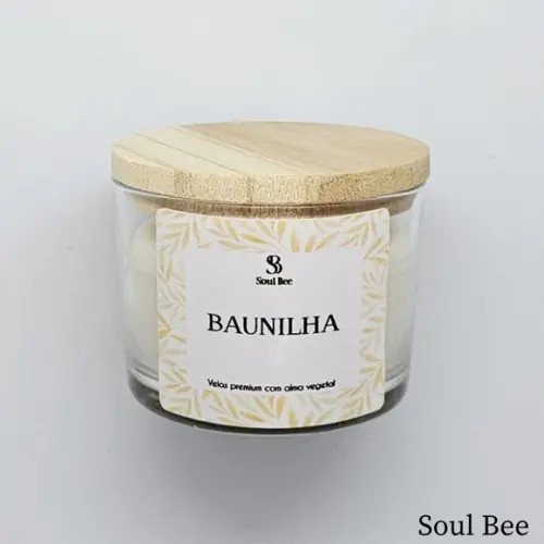 Vela Perfumada Coleção Essencial Baunilha - 150g