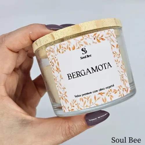 Vela Perfumada Coleção Essencial Bergamota - 150g