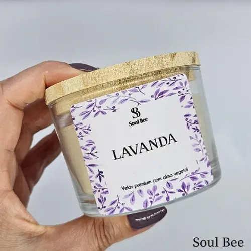 Vela Perfumada Coleção Essencial Lavanda - 150g