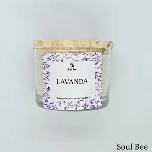 Vela Perfumada Coleção Essencial Lavanda - 150g