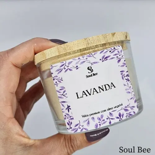 Vela Perfumada Coleção Essencial Lavanda - 150g