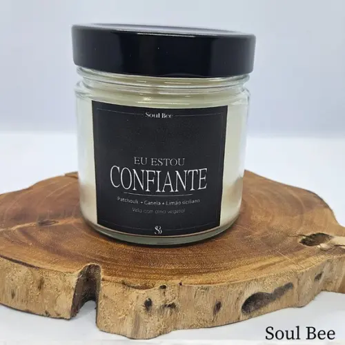 Vela Perfumada Coleção Eu Estou Confiante 250gr