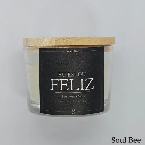Vela Perfumada Coleção Eu Estou Feliz 150g