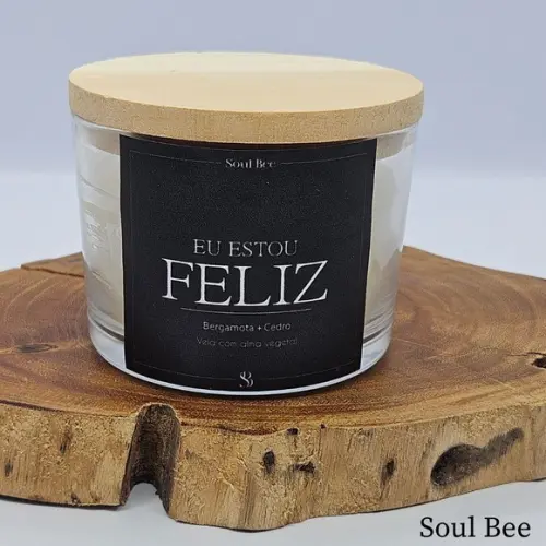 Vela Perfumada Coleção Eu Estou Feliz 150g
