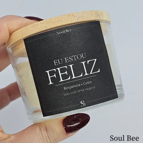Vela Perfumada Coleção Eu Estou Feliz 150g