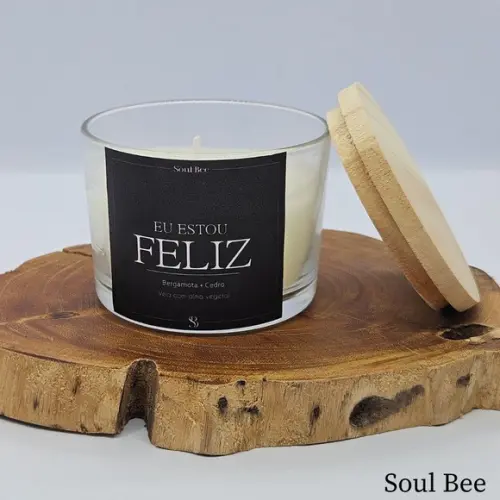 Vela Perfumada Coleção Eu Estou Feliz 150g