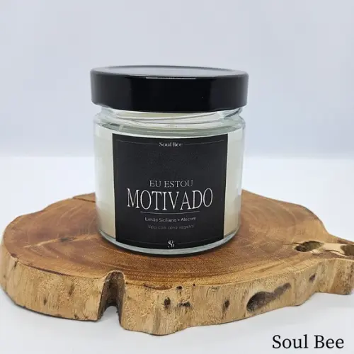 Vela Perfumada Coleção Eu Estou Motivado 250gr