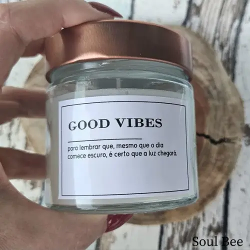Vela Perfumada Good Vibes