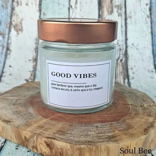 Vela Perfumada Good Vibes