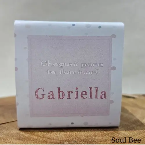 Vela Perfumada Maternidade Menina - Caixa