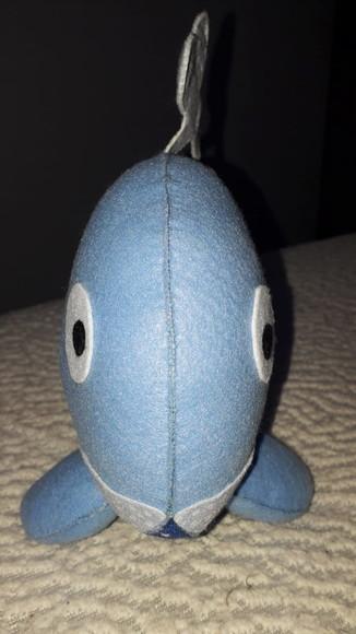 Baleia em Feltro - 28 cm