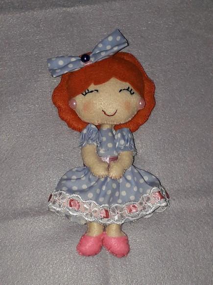 Boneca Alice em feltro