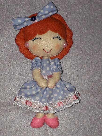 Boneca Alice em feltro
