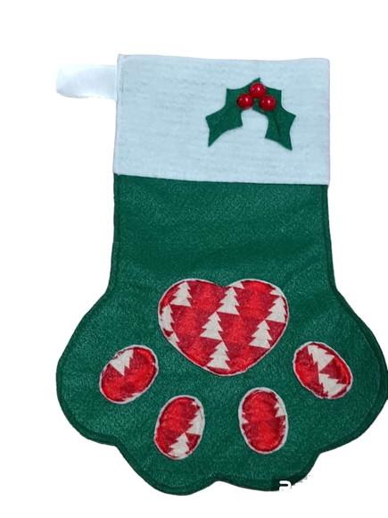 Bota Natalina Pet em Feltro