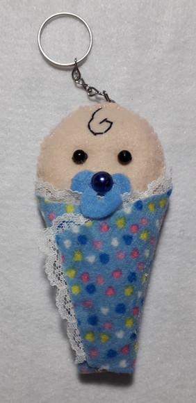 Chaveiro Bebê - 11 cm