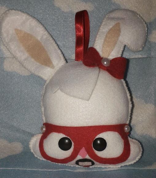 Chaveiro Coelho 14cm