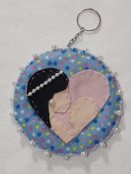 Chaveiro Dia das Mães - 9 cm