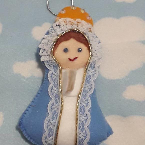 Chaveiro Nossa Senhora das Graças em Feltro