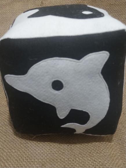Cubo de Contraste - Brinquedo Pedagógico