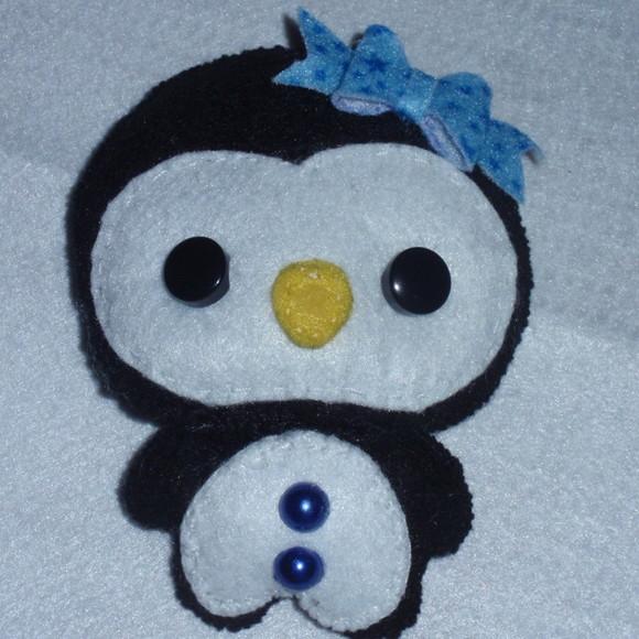 Decoração de Natal - Bebê Pinguim