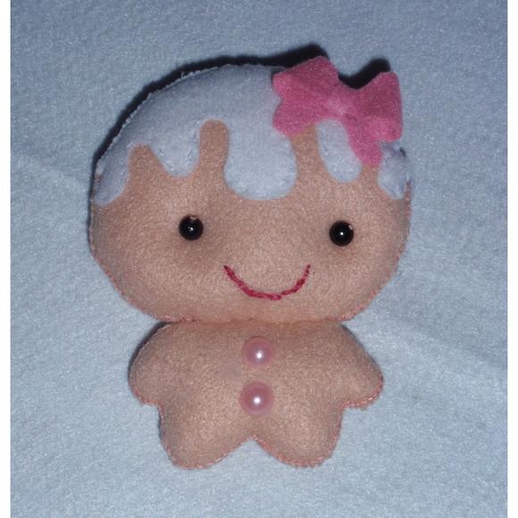 Decoração de Natal - Biscoito ELE e ELA