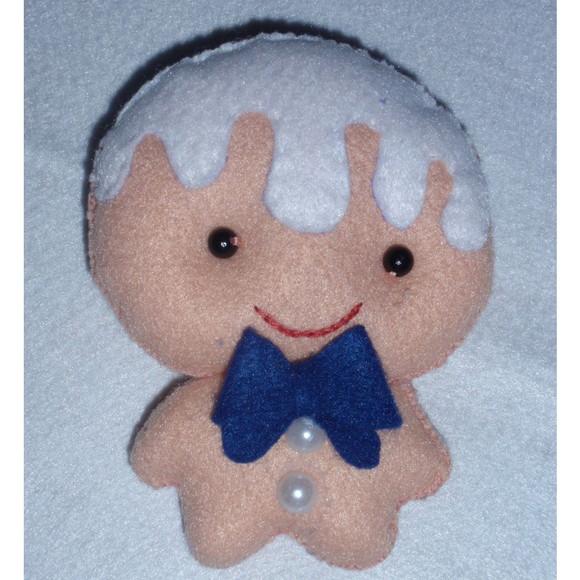 Decoração de Natal - Biscoito ELE e ELA