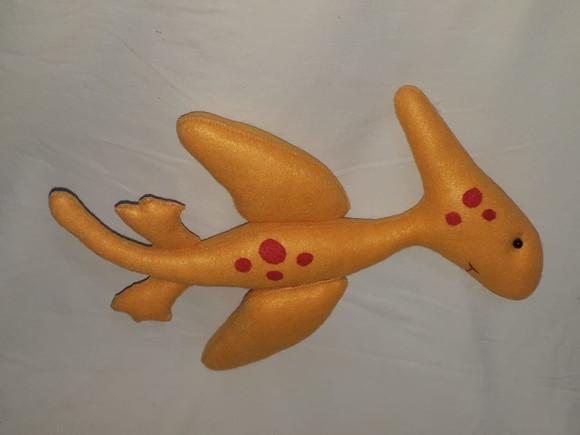 Dinossauro Pterodactyl de Feltro
