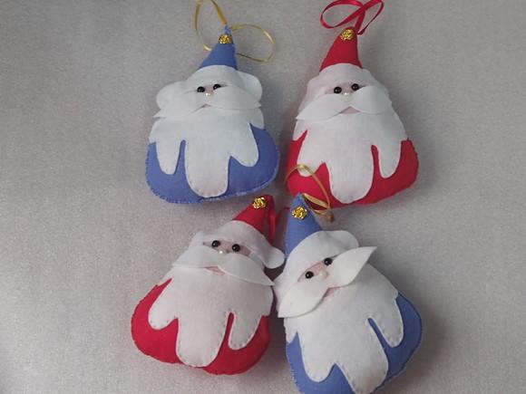 Enfeite Papai Noel para Árvore de Natal