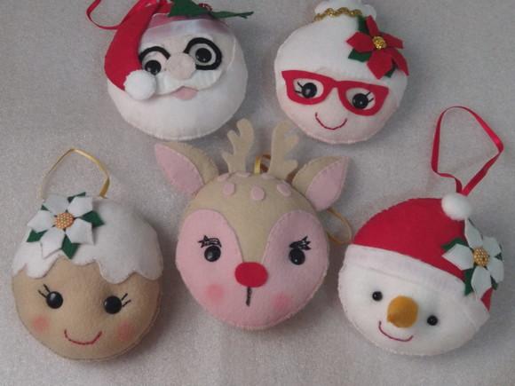 Kit Pingentes de Natal 1