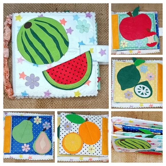 Mini Quiet Book Frutas