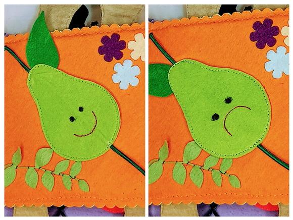Mini Quiet Book Baby - Livro Pedagógico em Feltro