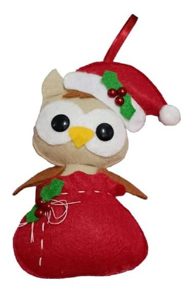 Pingente de Coruja em Feltro