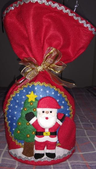 Porta Panetone em Feltro