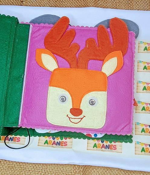 Quiet Book Animais 1