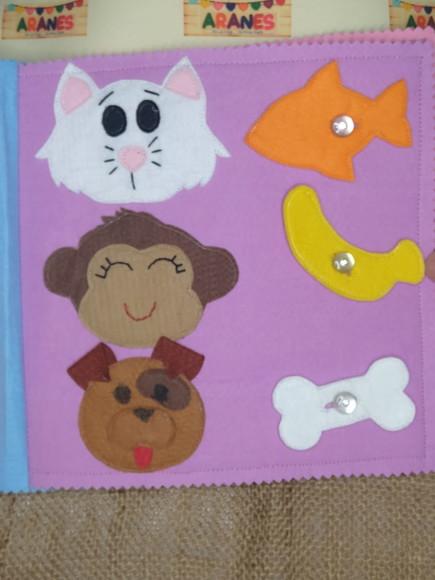 Quiet Book Borboletas - Livro Sensorial