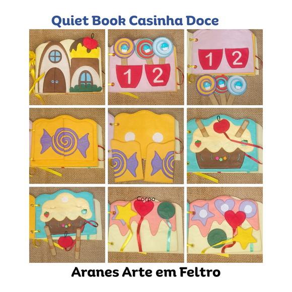 Quiet Book Casinha Doce