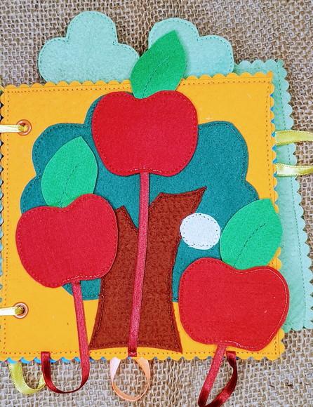 Quiet Book Passarinho - Livro Sensorial