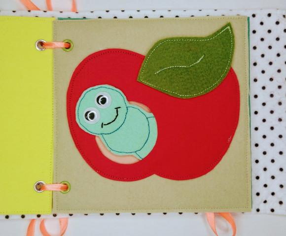 Quiet Book Peixinho - Livro Sensorial