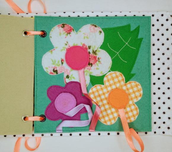 Quiet Book Peixinho - Livro Sensorial