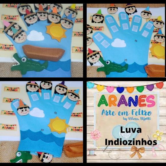 Recurso Pedagógico Luva Indiozinhos