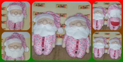 Boneco Papai Noel Soninho